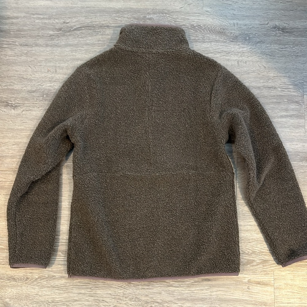 Patagonia Women’s Reclaimed Fleece Pullover Half Zip Topsoil Brown Xsmall - Picture 5 of 5